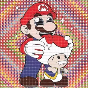 LSD-25 Tabs Mario Toad